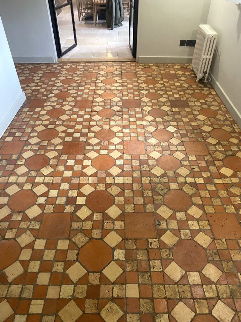 Listed Terracotta Floor After Renovation High Wycombe