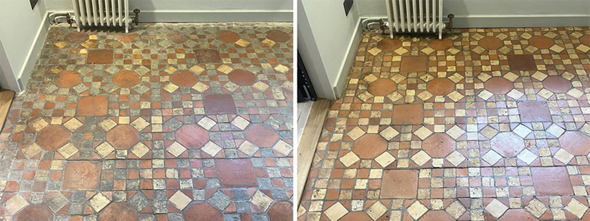 Renovating a Listed 18th Century Terracotta Floor in High Wycombe